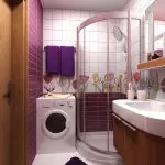 Орчин үеийн угаалгын өрөө: зохион байгуулалт, хэв маяг (+40 зураг)