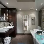 Modern Banyo: Pag-aayos at Estilo (+40 mga larawan)