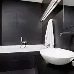 Moderne badkamer: Reëling en styl (+40 foto's)