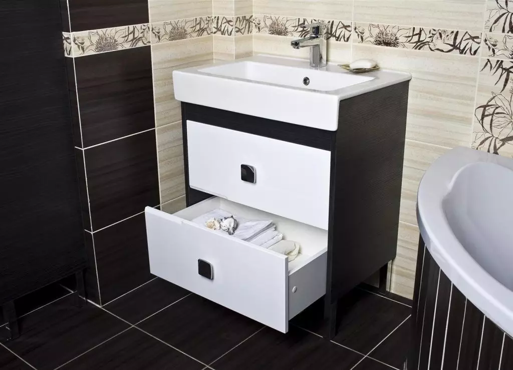 Modern Banyo: Düzenleme ve Stil (+40 Fotoğraflar)