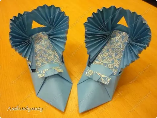 Chaussure de papier DIY: classe de maître avec modèles et vidéo