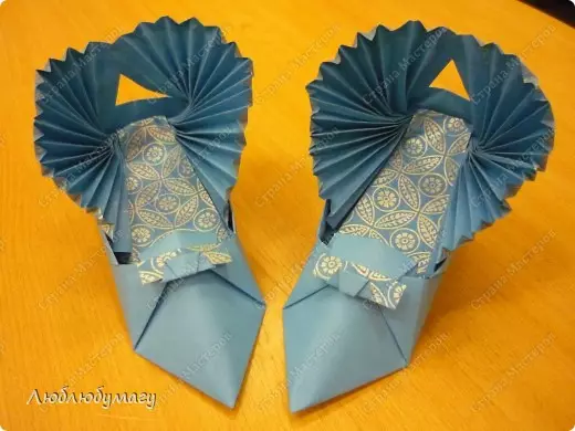 Papierschuh-DIY: Meisterklasse mit Vorlagen und Video