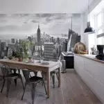 Wall mural for modern kitchen: varieties and tips for choosing