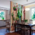 Wall mural for modern kitchen: varieties and tips for choosing