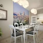 Wall mural for modern kitchen: varieties and tips for choosing