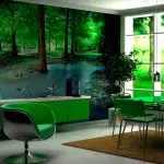 Wall mural for modern kitchen: varieties and tips for choosing