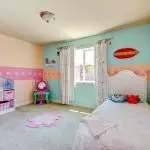 Farve til børnenes værelse Piger og dreng: Optimale løsninger og tips om design