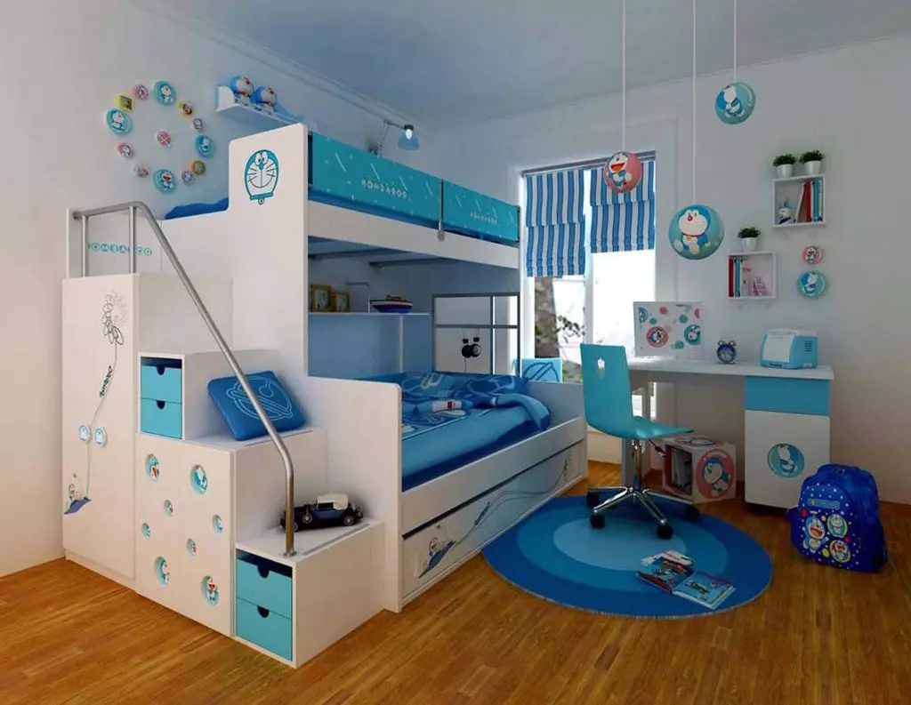 Que cor escoller para unha habitación infantil