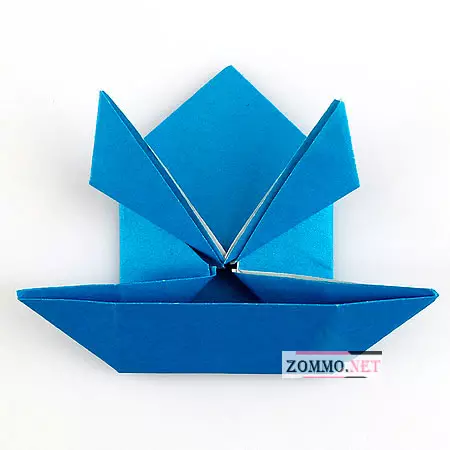 Sărituri de broască din hârtie: Scheme de tehnologie Origami