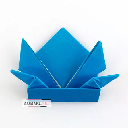 กบกระโดดจากกระดาษ: แผนการเทคโนโลยี Origami