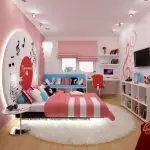 Naka-istilong Bedroom Design para sa mga batang babae ng iba't ibang edad: Mga kagiliw-giliw na ideya at mahahalagang detalye