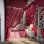 Desain kamar tidur bergaya untuk anak perempuan dari berbagai usia: ide-ide menarik dan detail penting