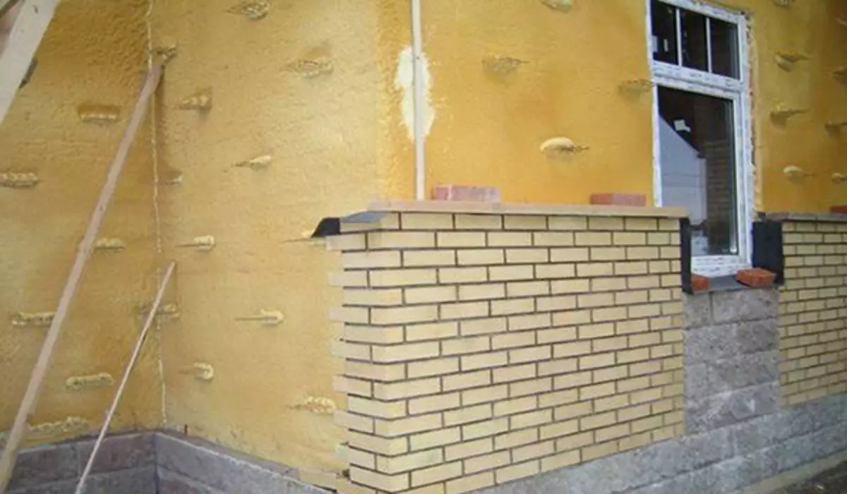 בידוד קיר מחוץ Minvata - וידאו ו Photoinstruction