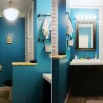 עיצוב שירותים 2019-2019: רעיונות עיצוב חדר אמבטיה מודרני