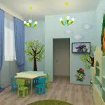 Børns værelse design muligheder: stil og farve løsning