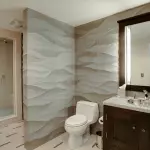 Fürdőszoba befejező modern műanyag panelek - Tervezés és telepítés