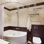Мали дизајн купатила 4 квадрат: Правила стила