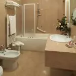 Diseño de baño pequeño 4 cuadrado: reglas de estilo