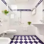 작은 욕실 디자인 4 광장 : 스타일 규칙