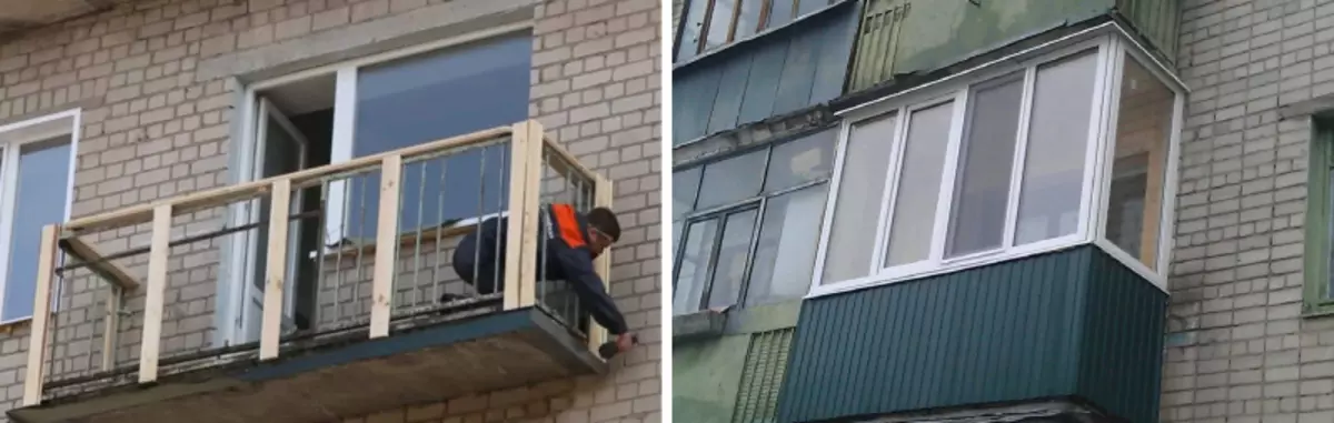 Kako pastir Balkon Vani s vlastitim rukama: Tehnologija i materijali