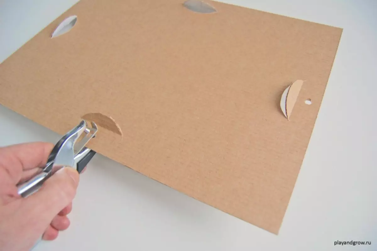 Rama papierowa z własnymi rękami: wzór origami