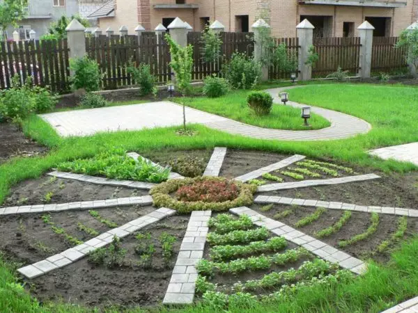 Декоративна градина: Осъществяване на красиви легла - 60 снимки