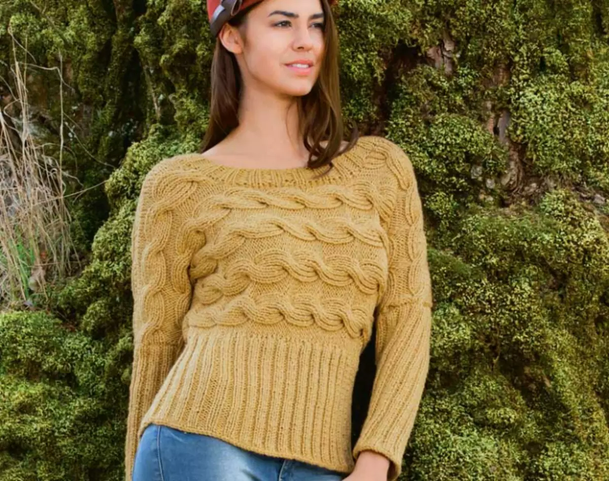 Aiguilles à tricoter croisées de gilet et de pull pour femmes avec vidéo