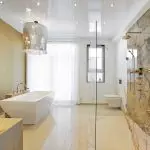 Stretch Ceilings kylpyhuoneessa: Hyödyt ja haitat