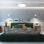Bedroom Design Seleksyon: Fasilite ak kalm