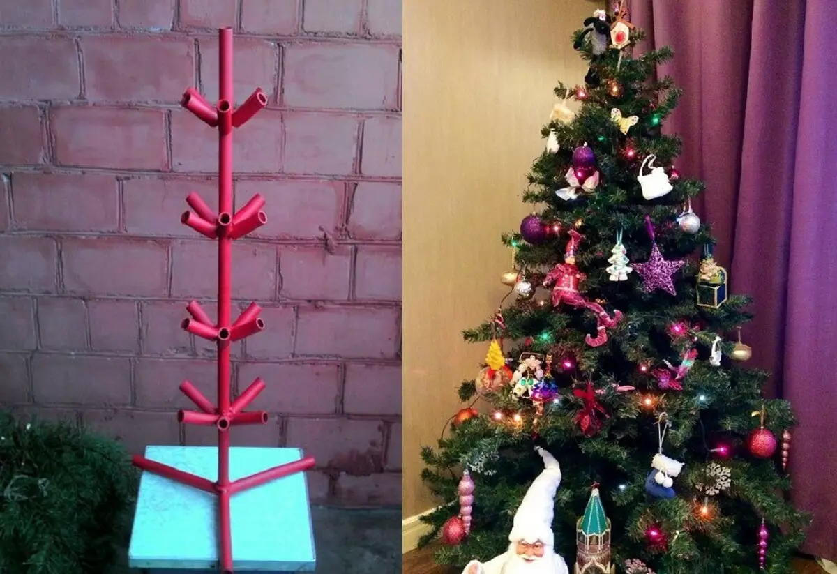 Cara membuat pohon Natal dengan tangan Anda sendiri