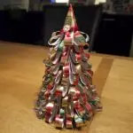 Како направити новогодишњу дрво за дом са властитим рукама: Најбоље мастер класе