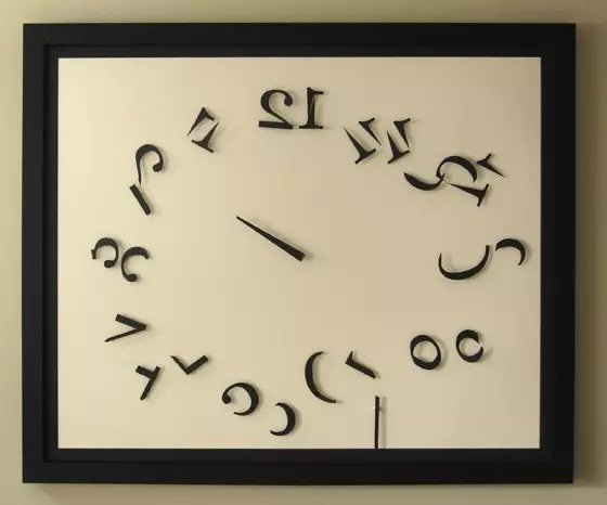 부엌 인테리어 시계 : 원래 벽시계 (20 장의 사진)