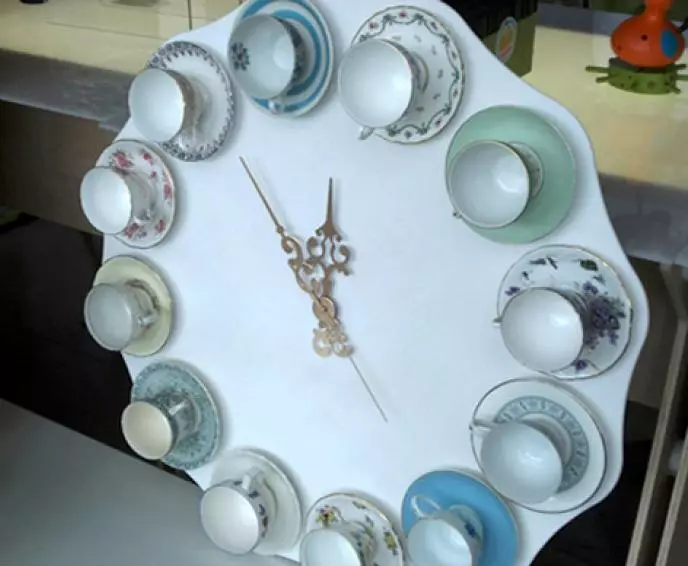 부엌 인테리어 시계 : 원래 벽시계 (20 장의 사진)
