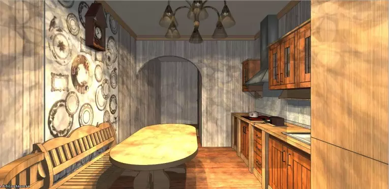 Гледајте у кухињи Унутрашњост: Оригинални зидни сатови (20 фотографија)