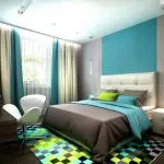 تصميم غرفة النوم مع مساحة 13 متر مربع. M: التصميم الداخلي الفروق الدقيقة