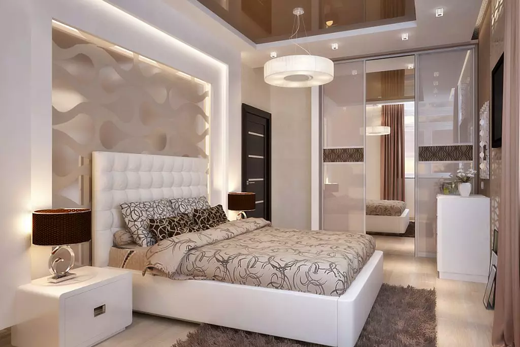 Dizajn spavaće sobe 13 m2