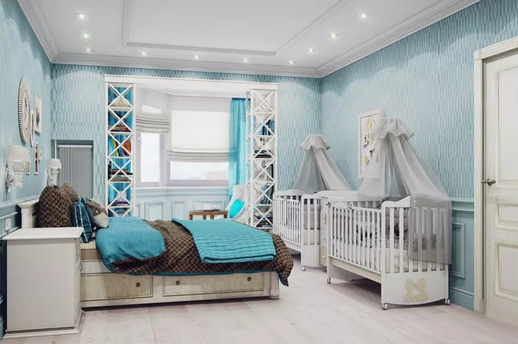 아기 침대와 침실 디자인