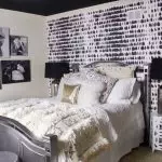 إنشاء غرفة نوم أبيض وأسود داخلي - الإبداع والتوازن (+40 صورة)