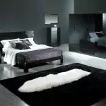 Het creëren van een zwart-wit slaapkamer interieur - creativiteit en balans (+40 foto's)