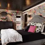 Creació d'un interior de dormitori en blanc i negre: creativitat i equilibri (+40 fotos)
