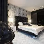 Creating a black and white bedroom interior - Creativity and balance (+40 photos)