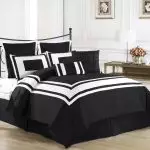 Creating a black and white bedroom interior - Creativity and balance (+40 photos)