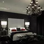 Creating a black and white bedroom interior - Creativity and balance (+40 photos)