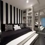 Creating a black and white bedroom interior - Creativity and balance (+40 photos)