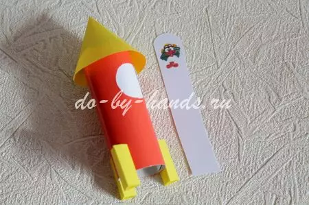 Papier de fusée et carton sur un bâton: schéma avec instructions et photos