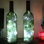 Eredeti lámpák különböző palackokból saját kezével (3 mk)