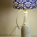 Originale lamper fra forskellige flasker med egne hænder (3 mk)
