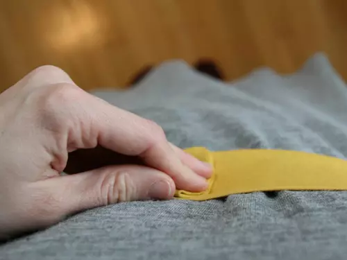 Como coser un bol con arco
