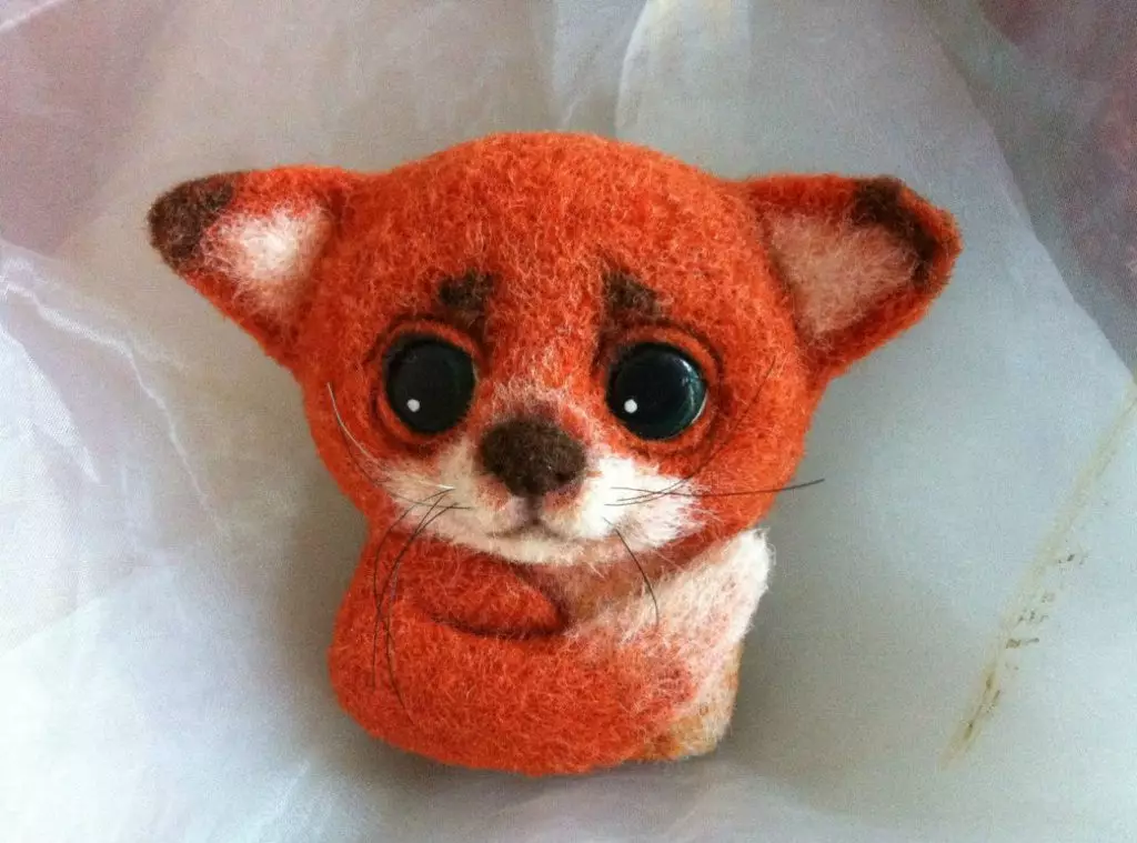 Toy from felt