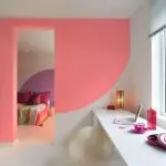 Decorarea peretelui cu pictura a două culori: Opțiuni pentru colorarea combinată